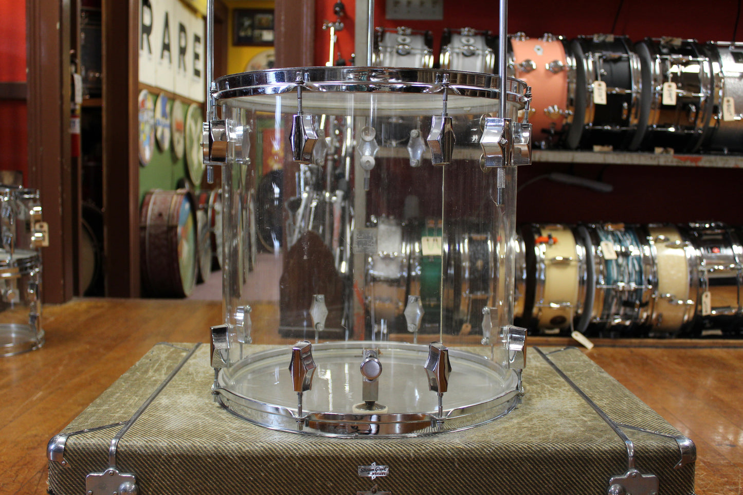 1970s Fibes Crystalite in Clear Acrylic 14x24 8x12 9x13 16x16