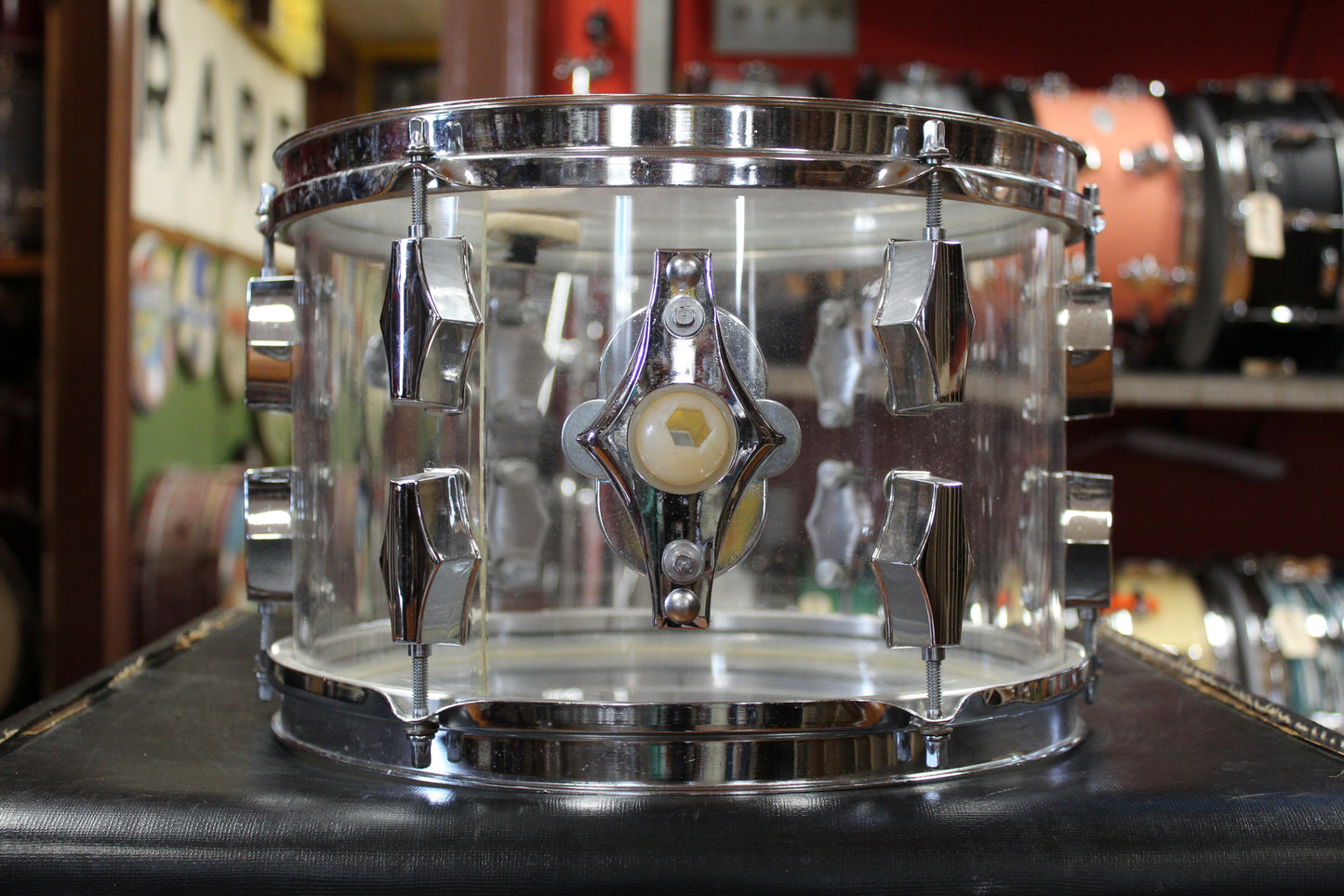 1970s Fibes Crystalite in Clear Acrylic 14x24 8x12 9x13 16x16