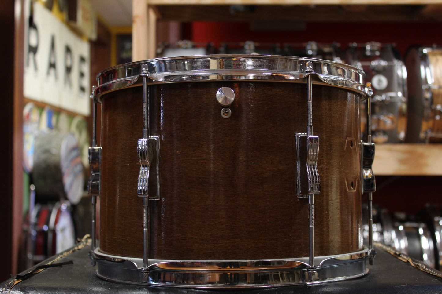 1960s Ludwig 9x13 Club Date Tom in Walnut Stain(Refinished)