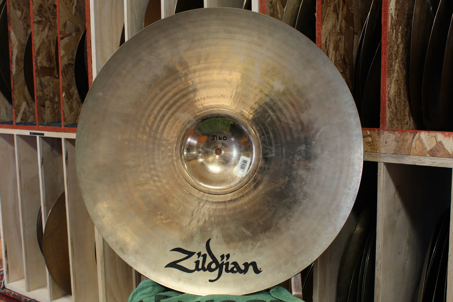 Zildjian 22" A Custom Medium Ride 3160g - Used