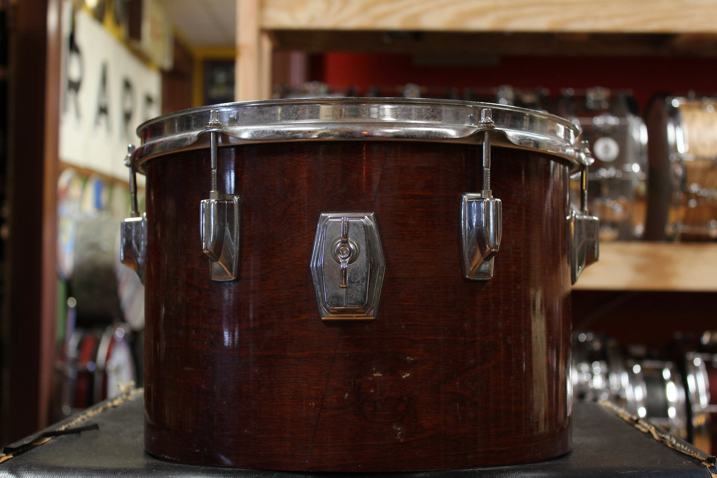 1970s Tama 9x13 Superstar Concert Tom in Super Mahogany