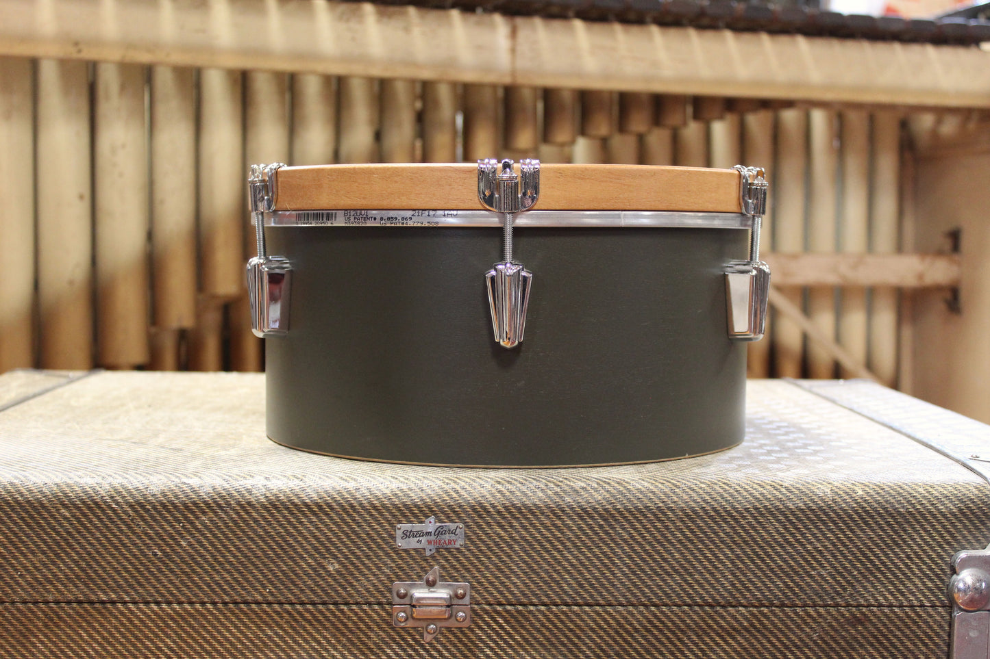 Used C&C Drum Co. Super Flyer / Player Date I 20/16/14/12/12 in Dark Olive Matte