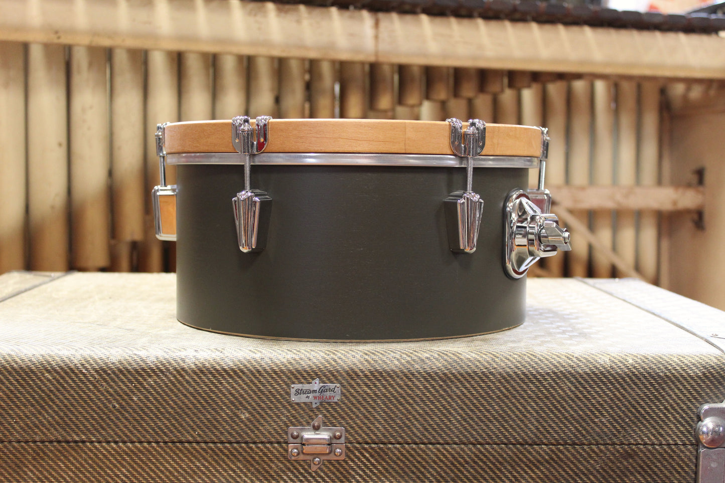 Used C&C Drum Co. Super Flyer / Player Date I 20/16/14/12/12 in Dark Olive Matte