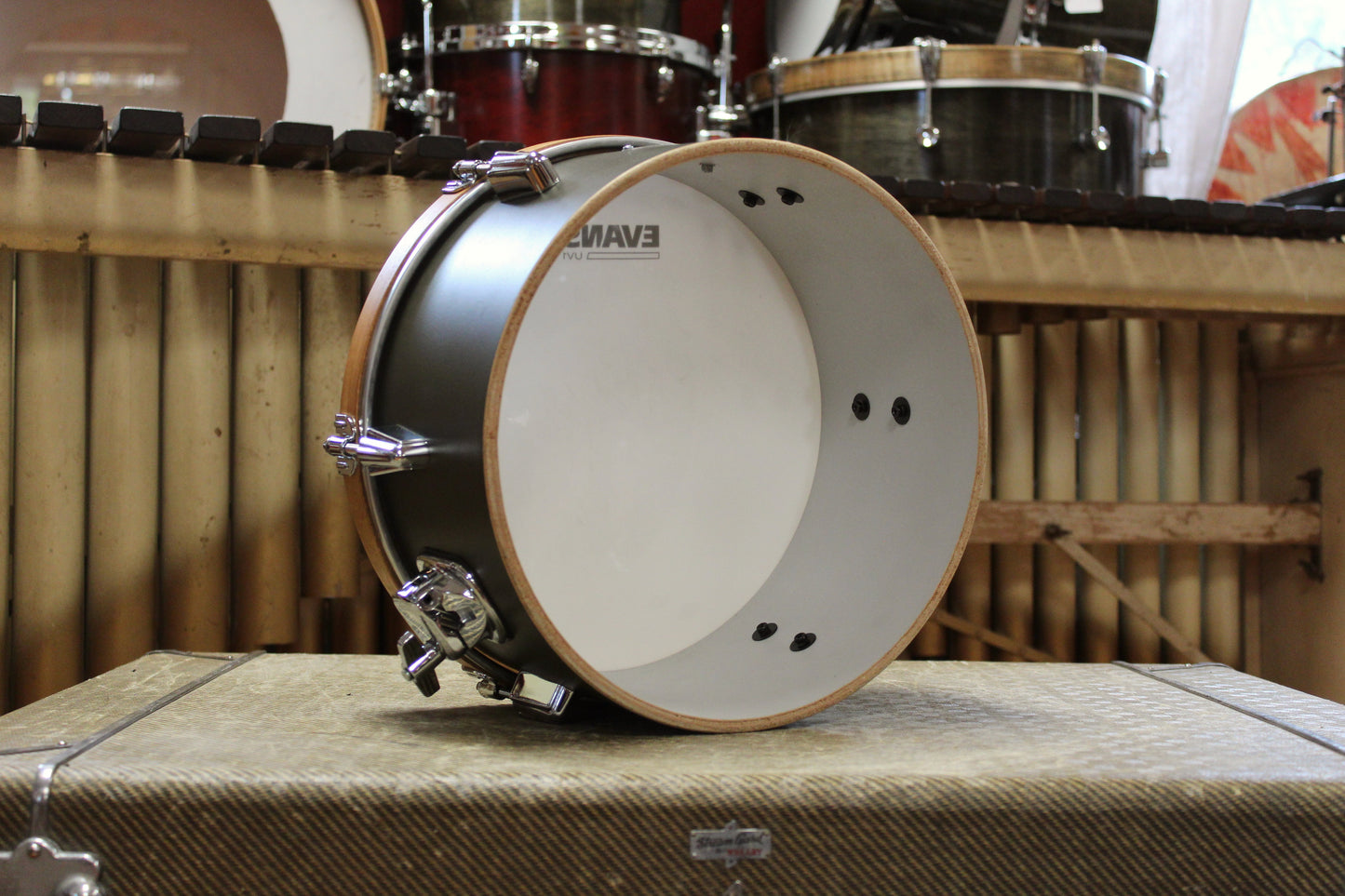 Used C&C Drum Co. Super Flyer / Player Date I 20/16/14/12/12 in Dark Olive Matte