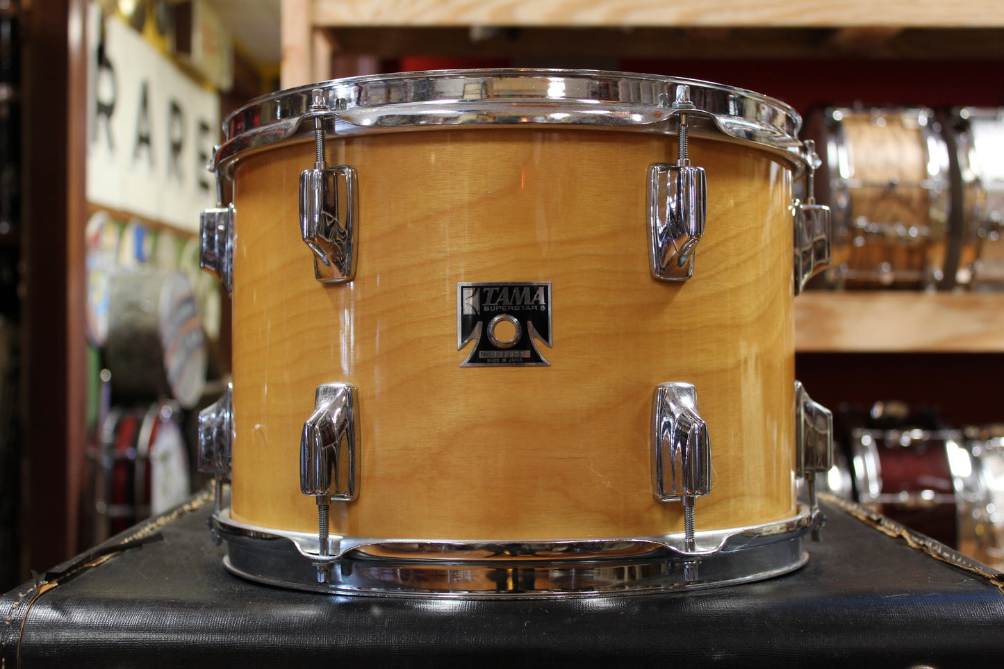 1980s Tama 9x13 Superstar Tom in Super Maple