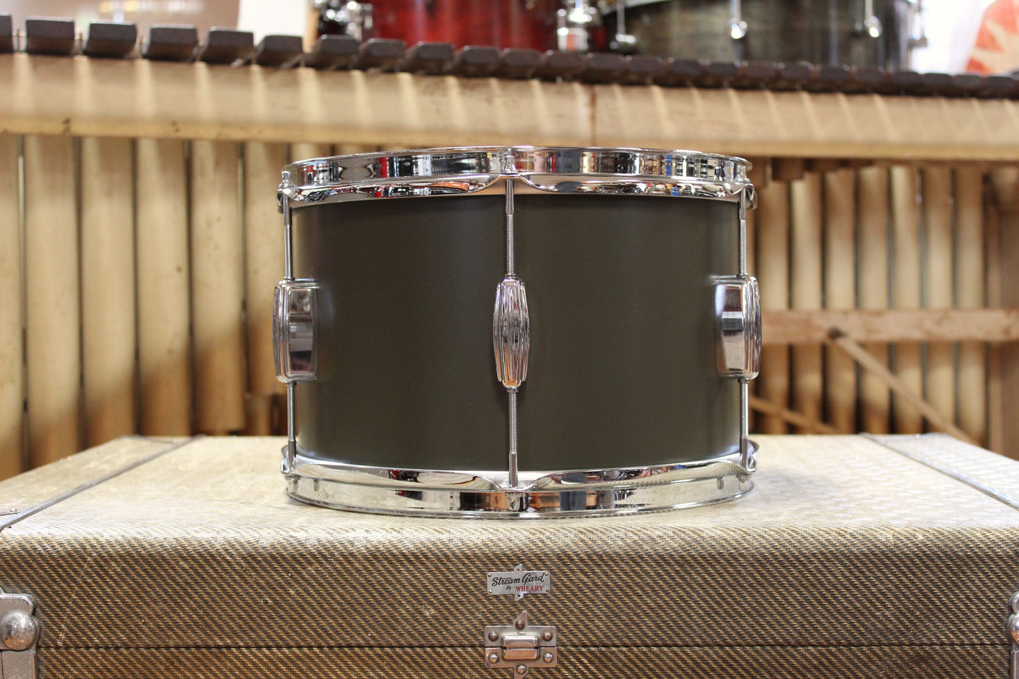 Used C&C Drum Co. Super Flyer / Player Date I 20/16/14/12/12 in Dark Olive Matte