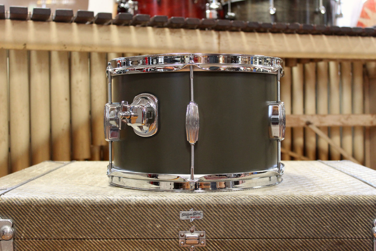 Used C&C Drum Co. Super Flyer / Player Date I 20/16/14/12/12 in Dark Olive Matte