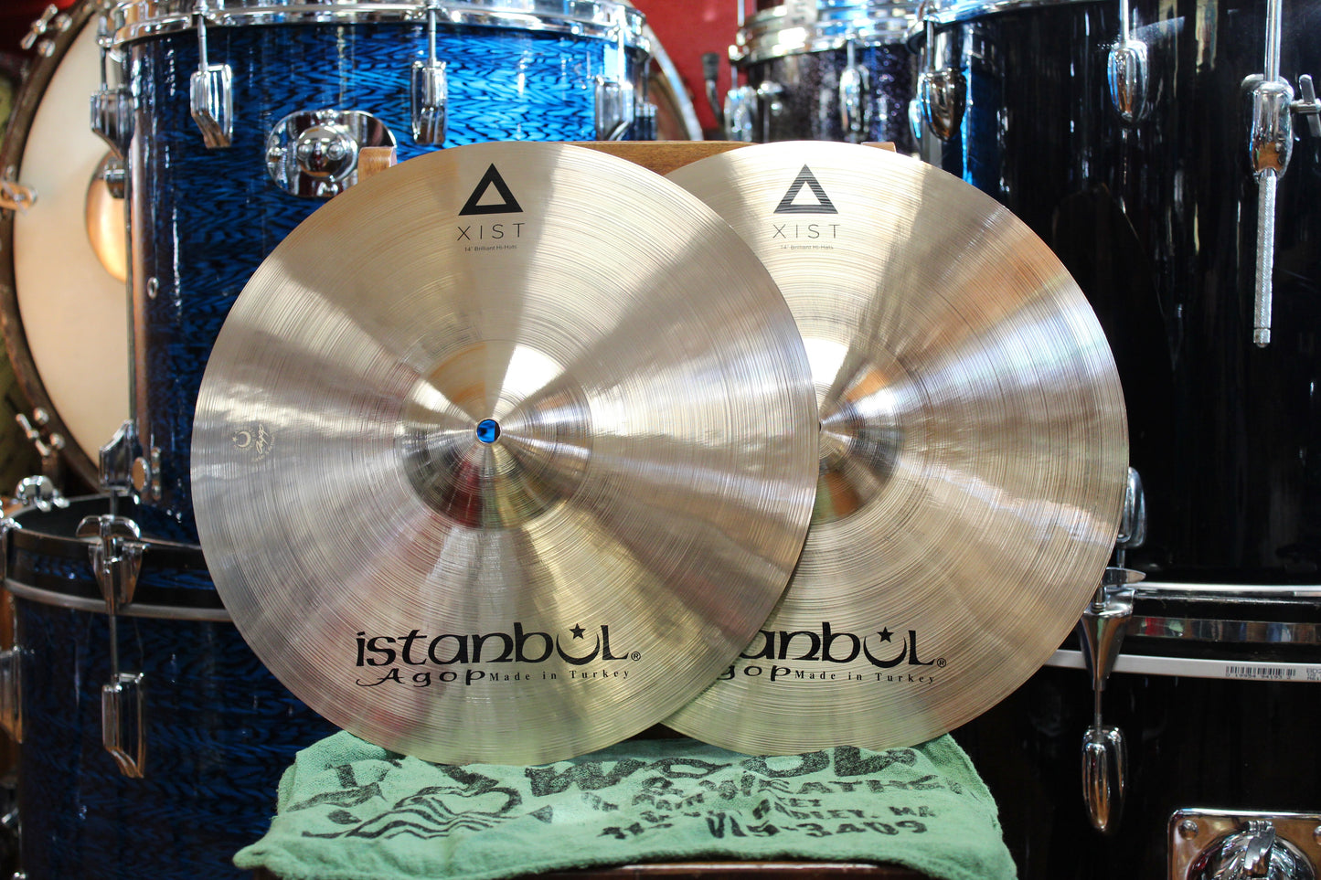 Istanbul Agop 14" Xist Brilliant Hi-Hats 1056/1240g