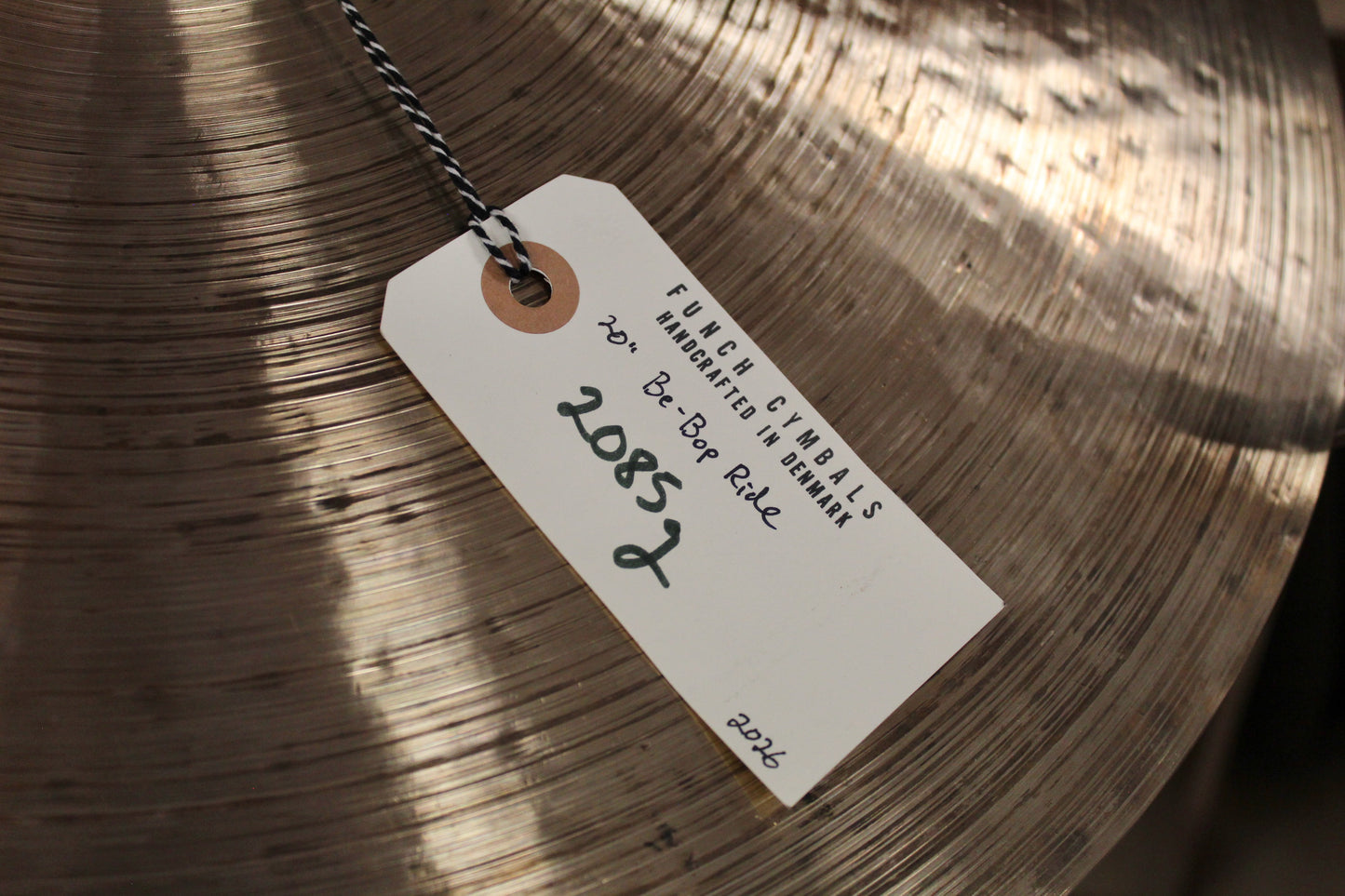 Funch Cymbals 20" Be-Bop Ride 2086g