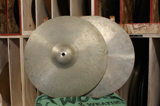 1960s Paiste 14" Stanople Hi-Hats 878/935g