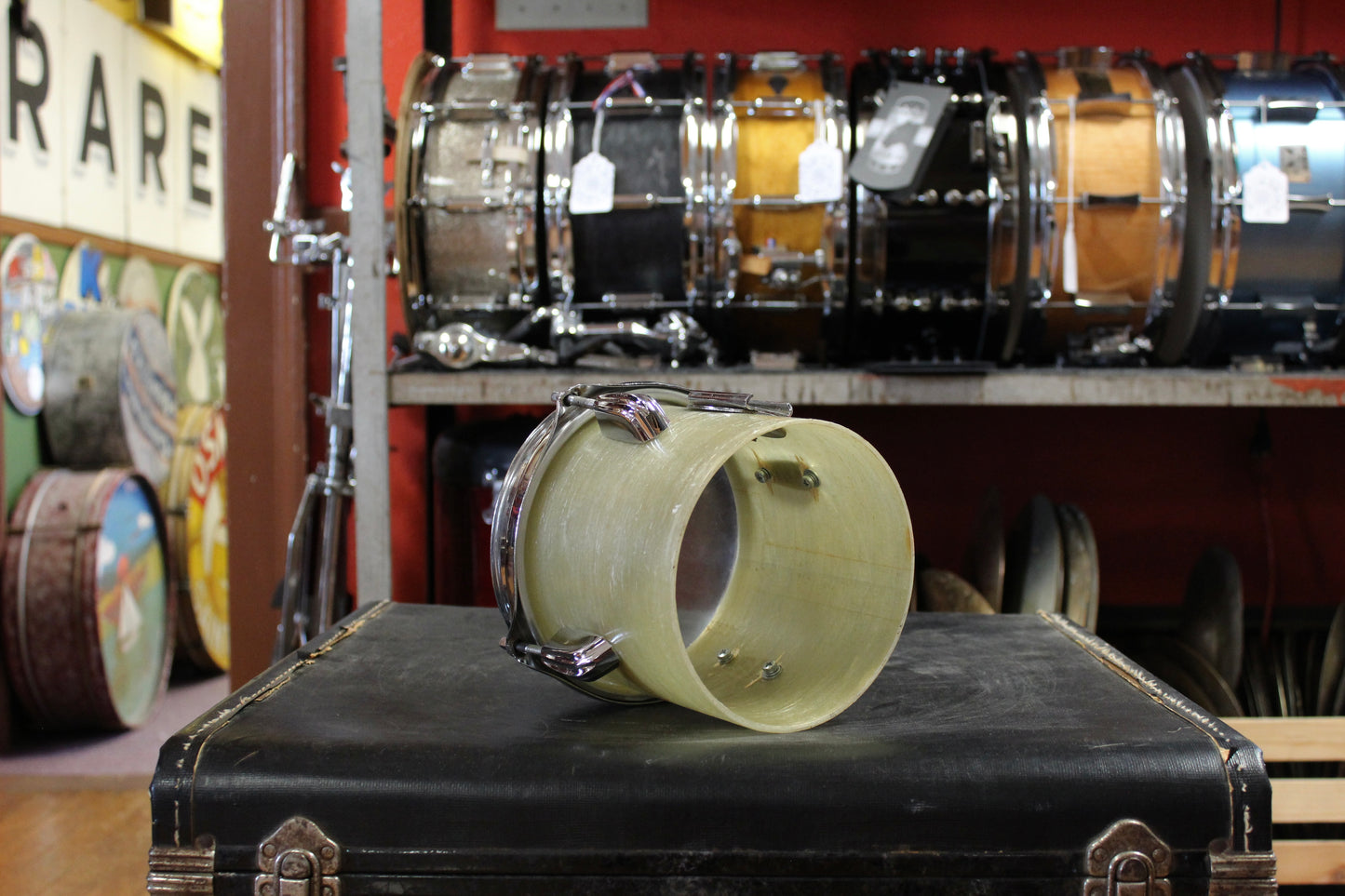 1960's Blaemire Fiberglass 6" and 8" Bongo Tom Set