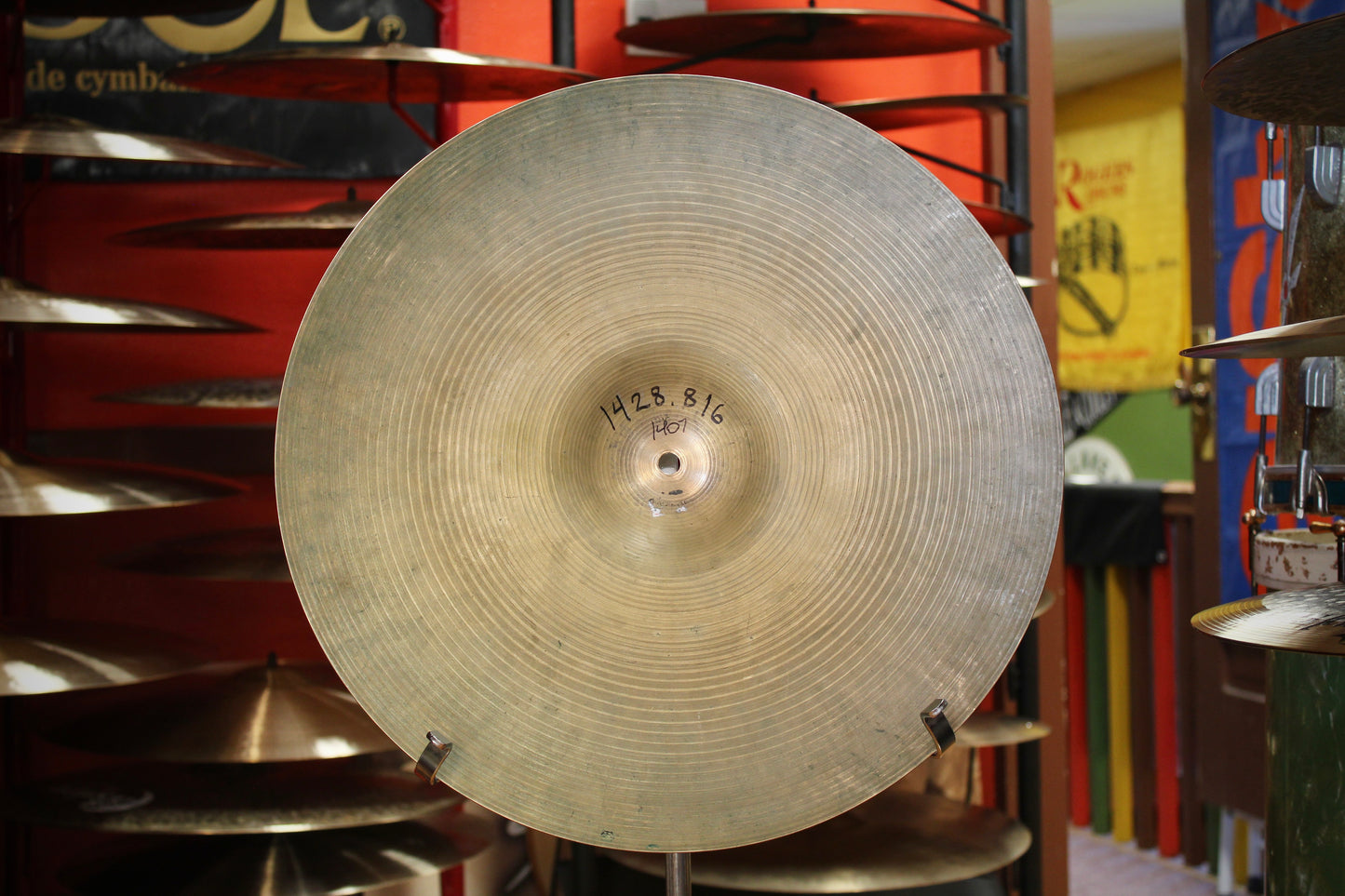 1960s A. Zildjian 18" Crash 1407g