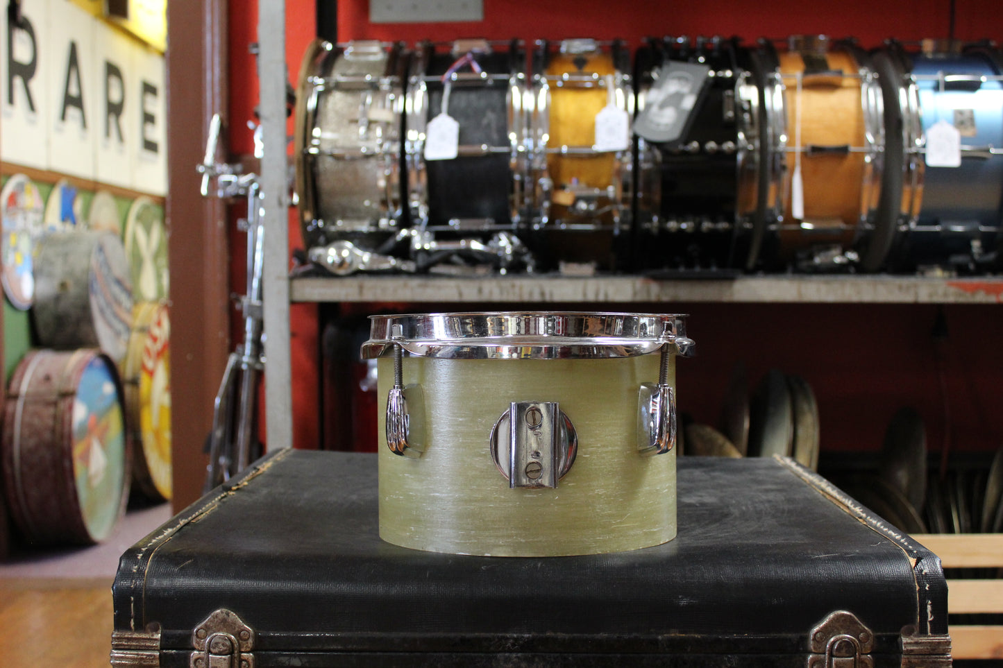 1960's Blaemire Fiberglass 6" and 8" Bongo Tom Set