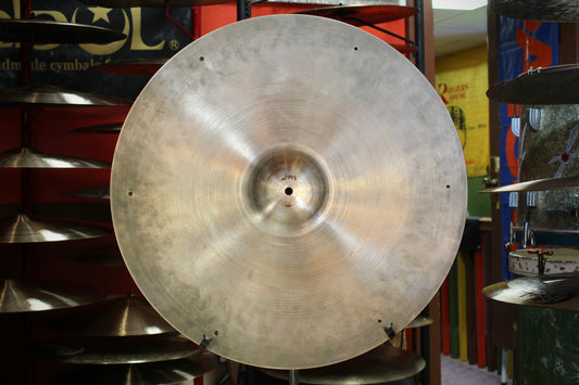 1960s A. Zildjian 22" Sizzle Ride 2798g