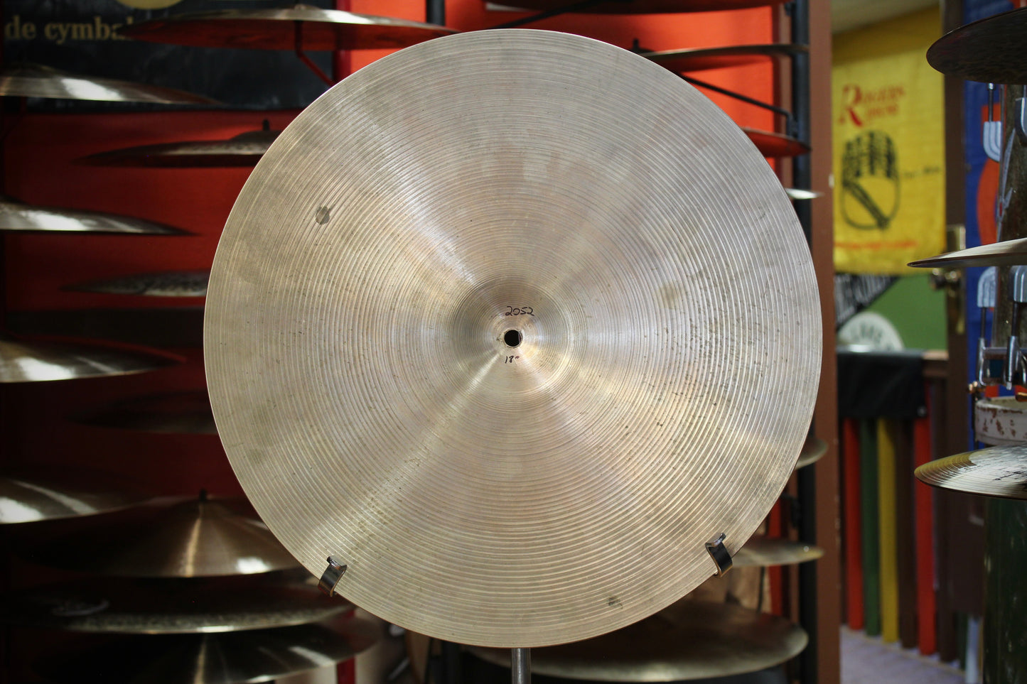 1960s A. Zildjian 18" Mini Cup Ride 2052g