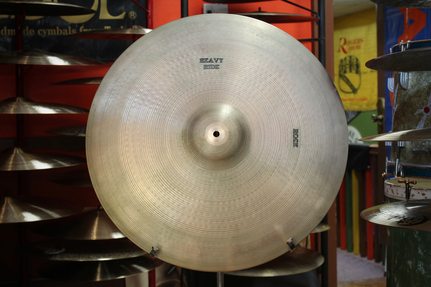 1980s Sabian 22" Heavy Rock Ride 3882g