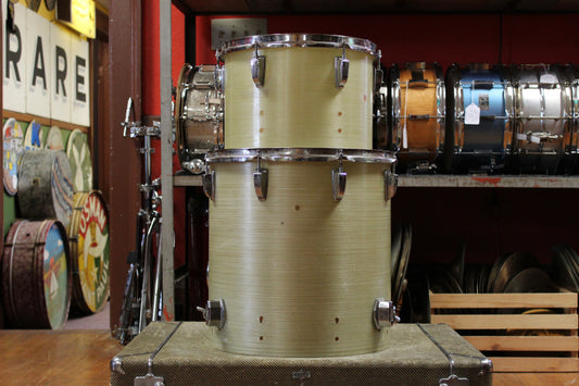 1960's Blaemire Fiberglass 13" Tom and 16" Floor Tom Pair