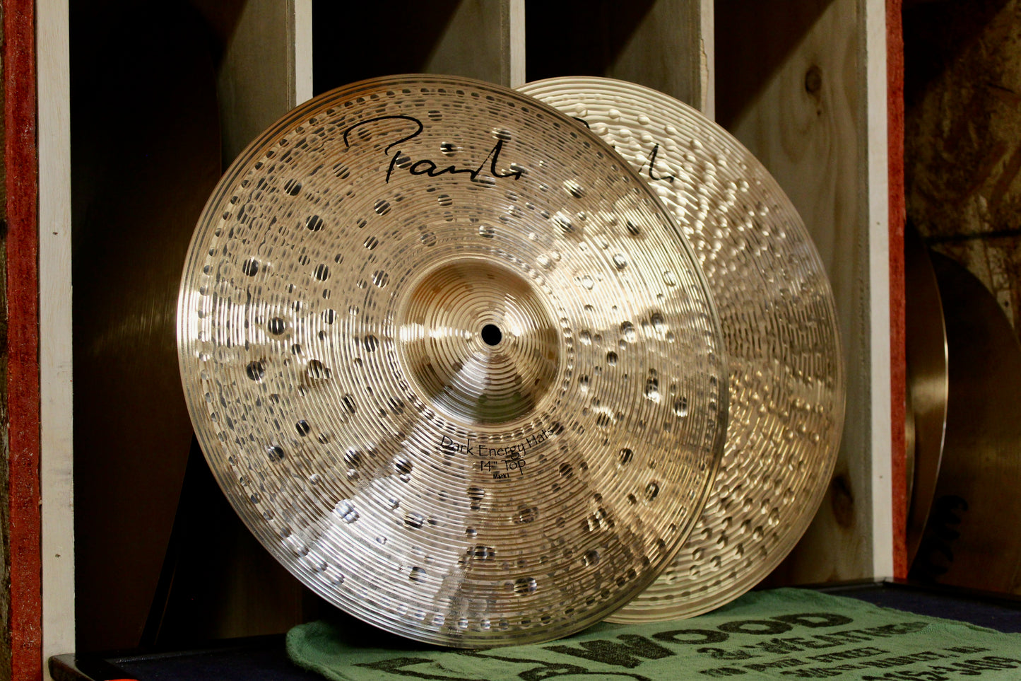 Paiste 14" Signature Dark Energy Hi-Hats MKI 958/1428g