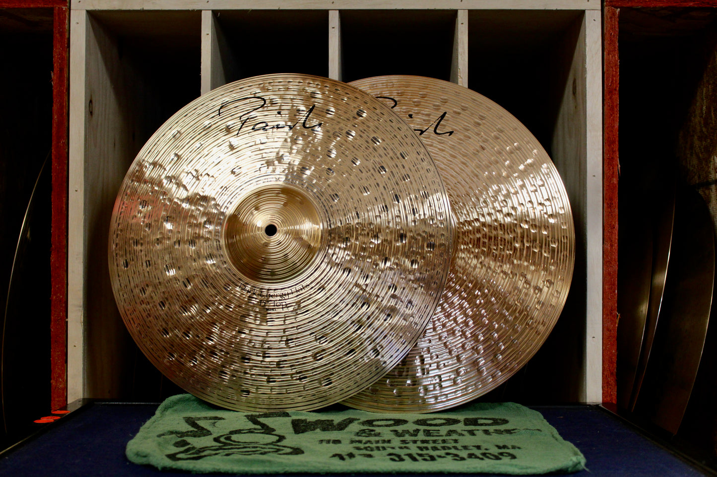 Paiste 15" Signature Dark Energy Hi-Hats MKI 1106/1738g