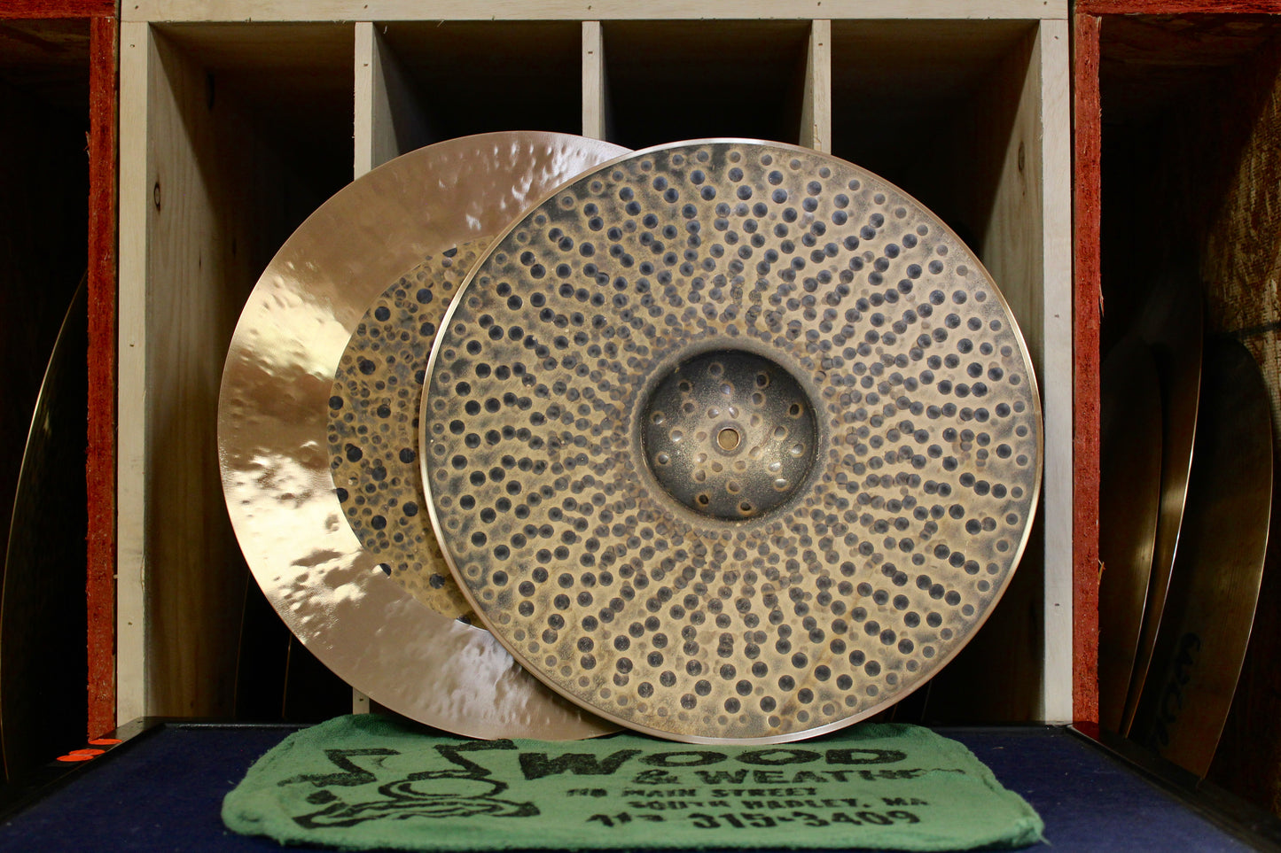 Paiste 15" Signature Dark Energy Hi-Hats MKI 1106/1738g