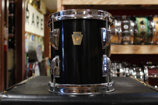 1980s Ludwig 9x8 Tom in Black Cortex