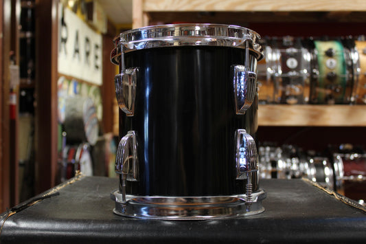 1980s Ludwig 9x8 Tom in Black Cortex