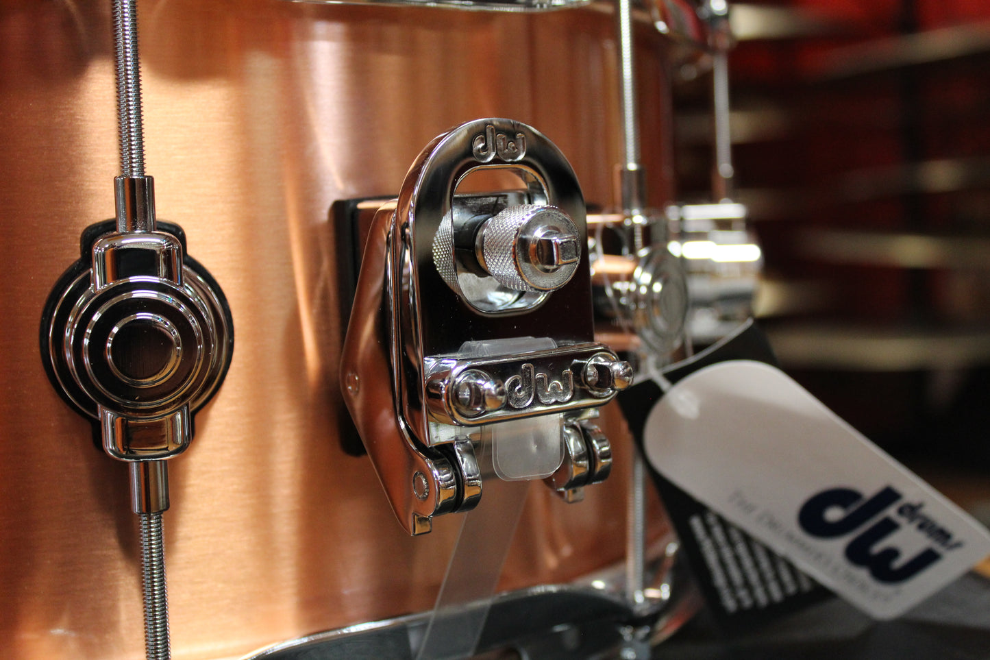DW Performance Series 6.5x14 Polished Copper Snare Drum