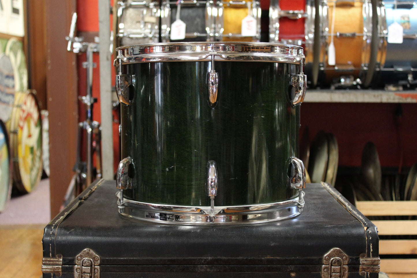 2000's Pearl Master Studio Outfit in Emerald Mist Lacquer 16x20 12x14 10x12 10x10