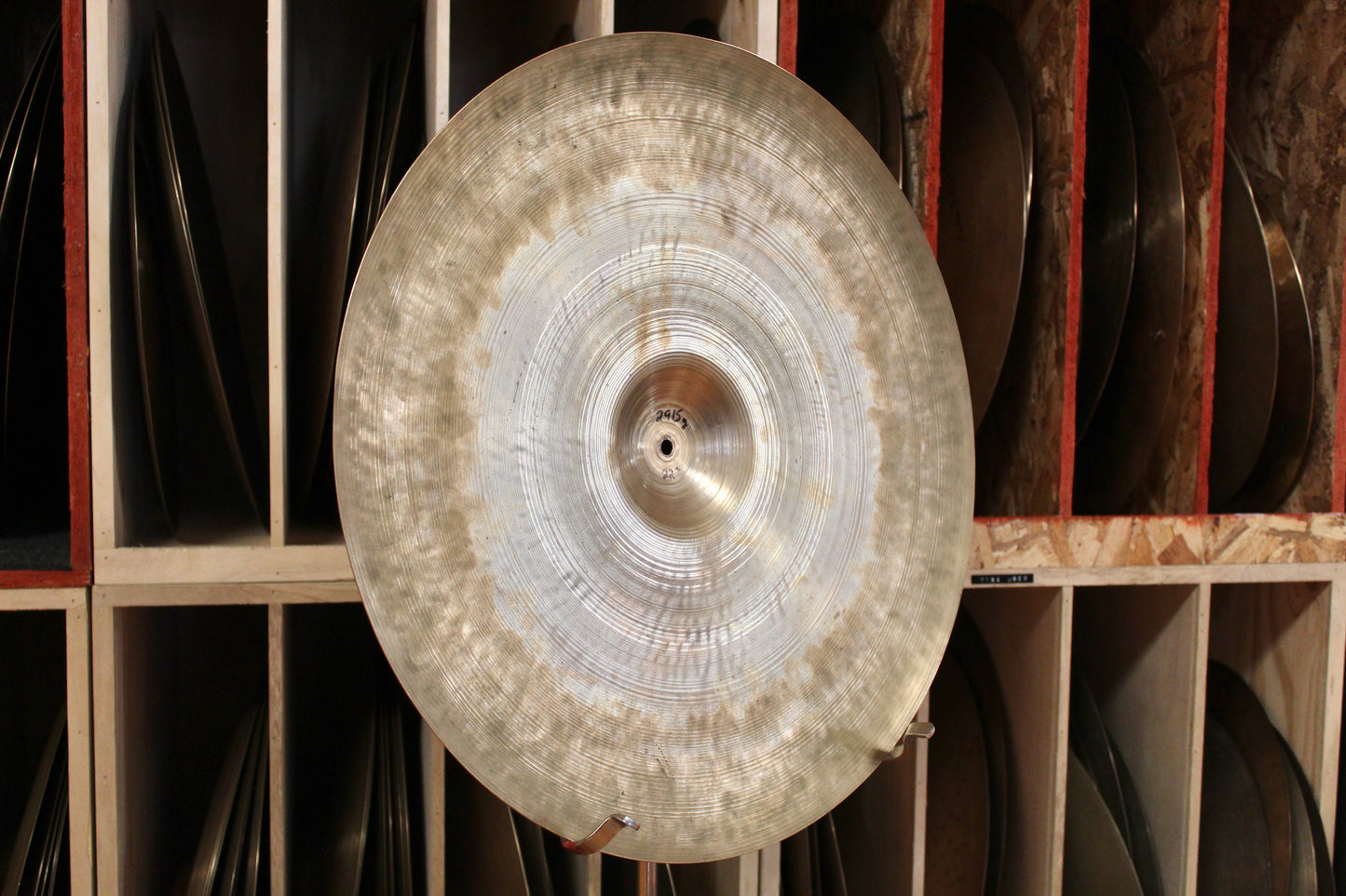 1940s A. Zildjian 22" Transition Stamp Ride 2915g