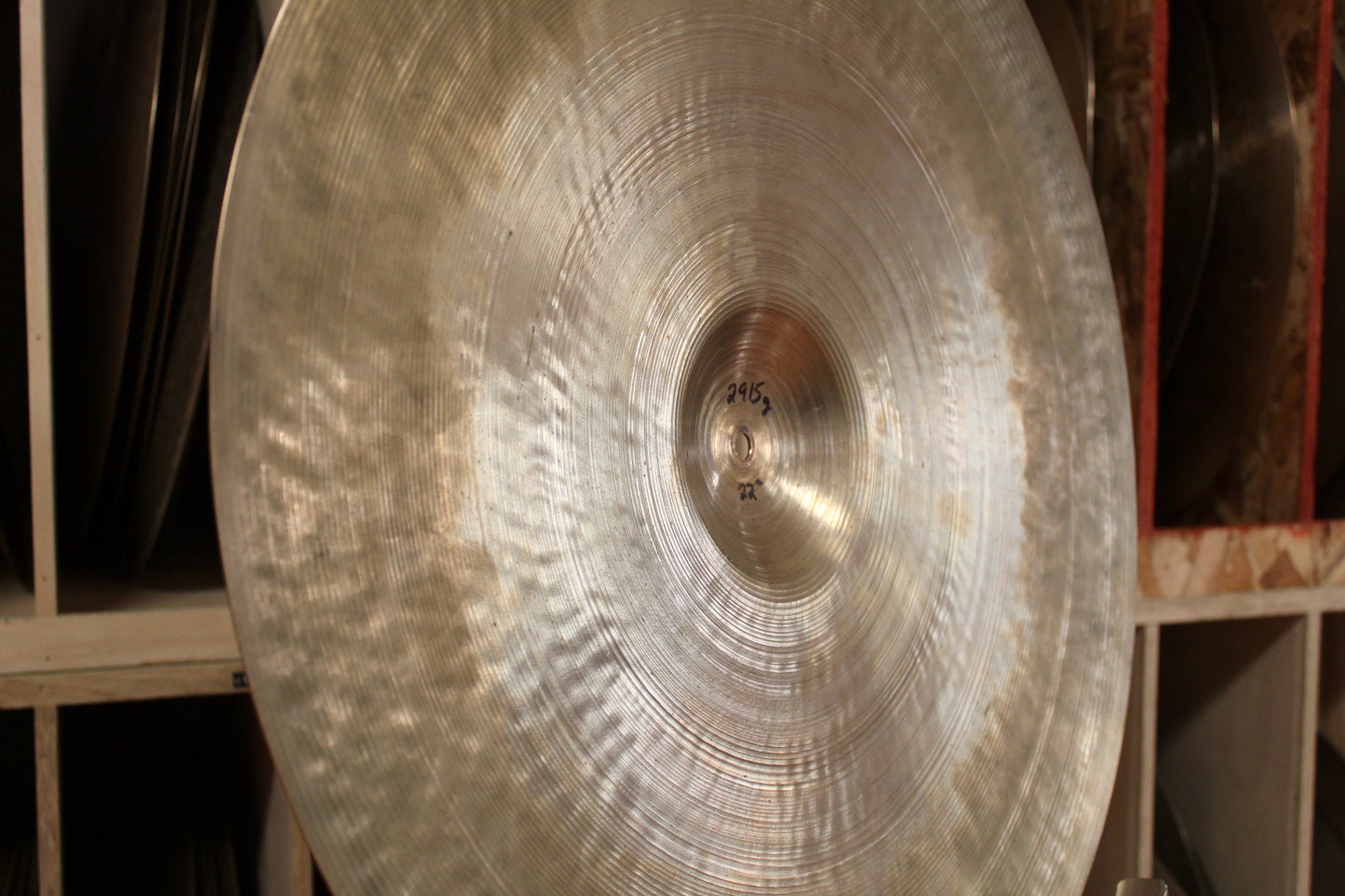 1940s A. Zildjian 22" Transition Stamp Ride 2915g