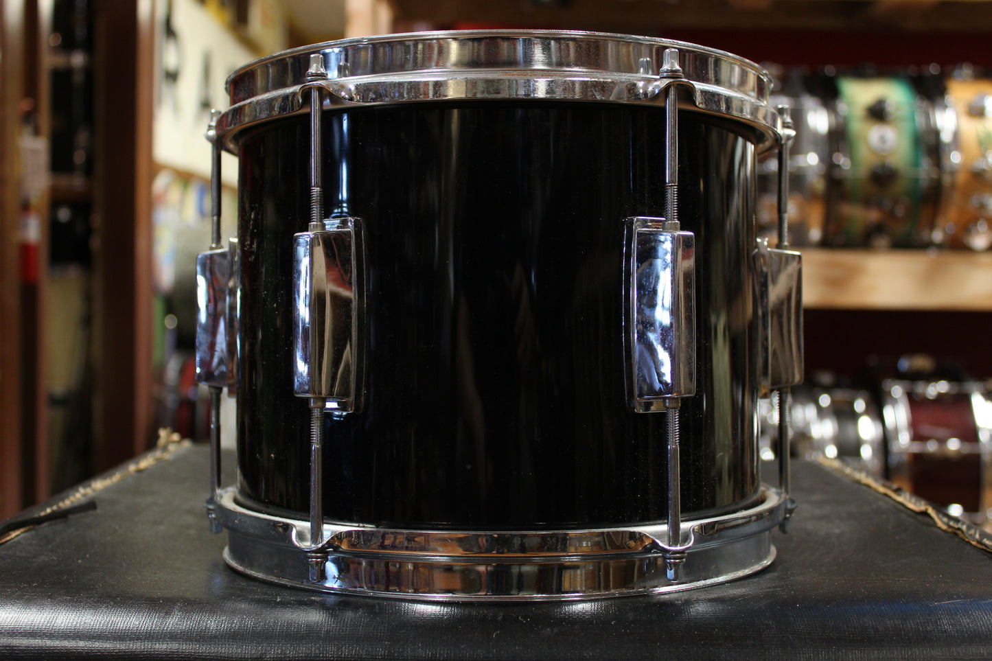 1980s Yamaha 8x10 Tom in Black Lacquer