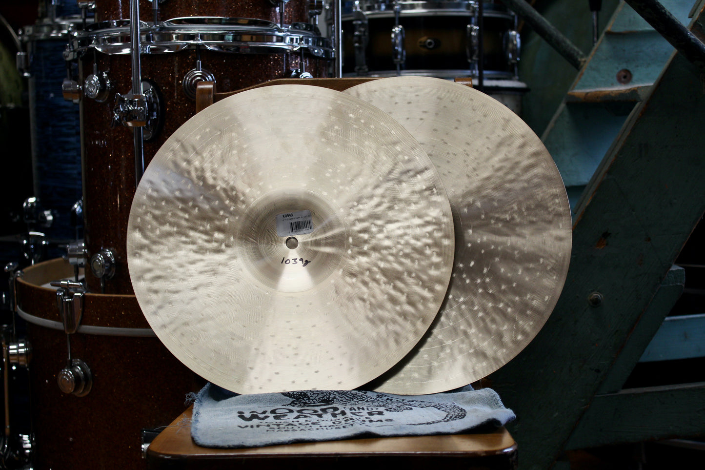 Zildjian 14" K Custom Dark Hi-Hats 1039/1310g