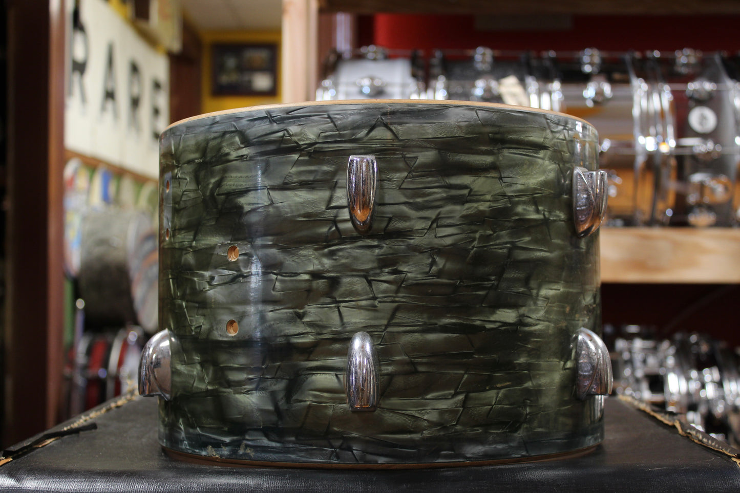 1950s Gretsch 9x13 3 Ply Tom in Midnight Blue Pearl