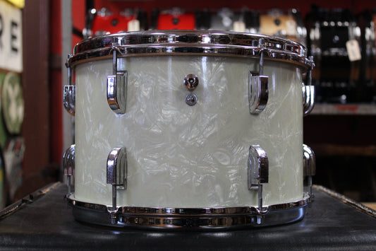 1960s Leedy 8x12 Tom in White Marine Pearl