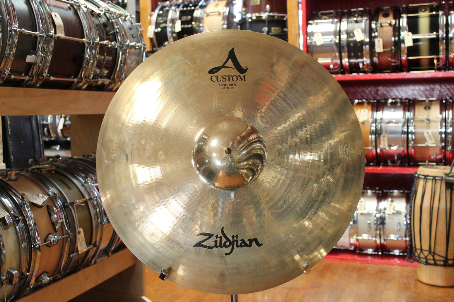 Zildjian 22" A Custom Ping Ride 3439g - Used