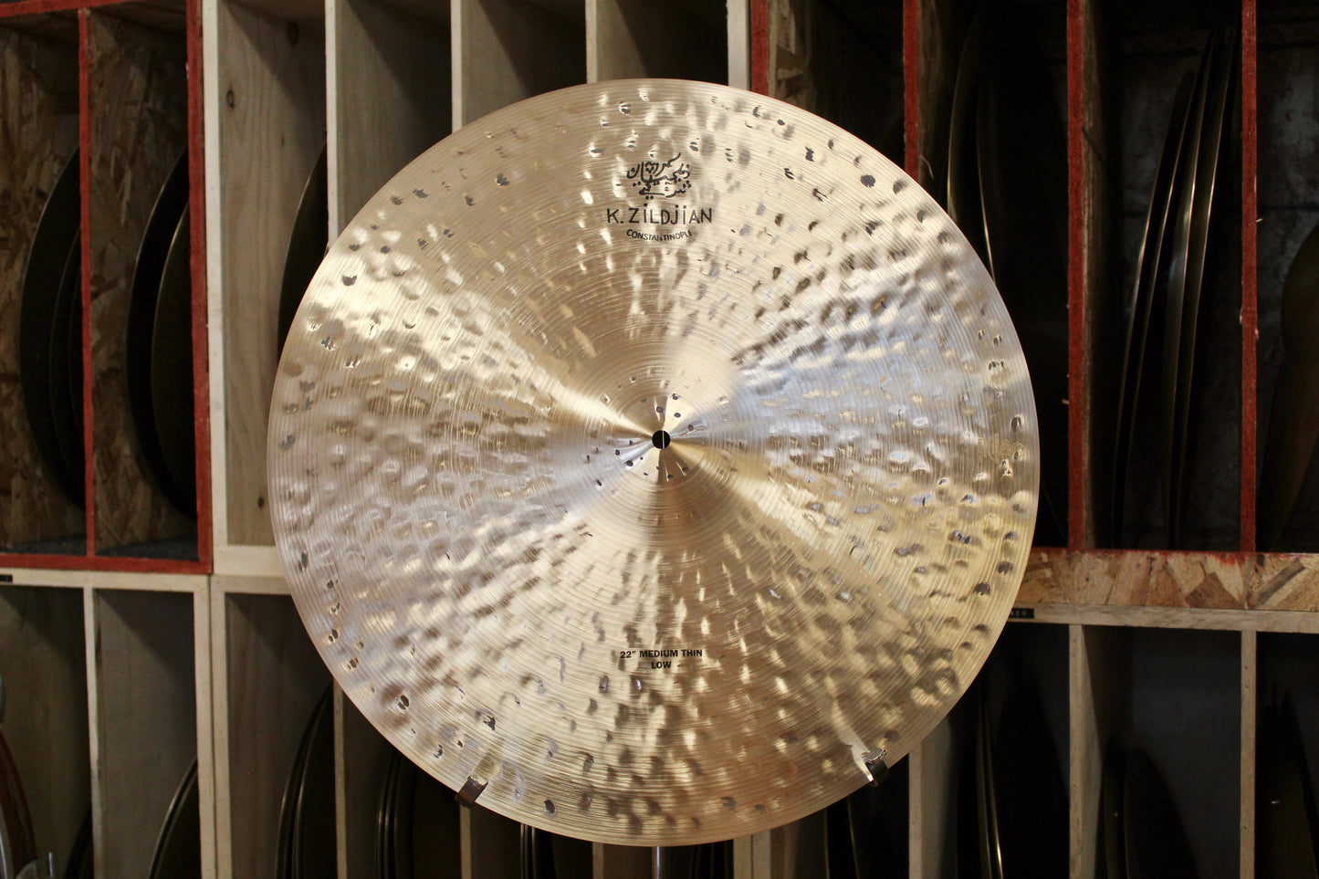 Zildjian 22" K Constantinople Medium Thin Low Ride 2377g