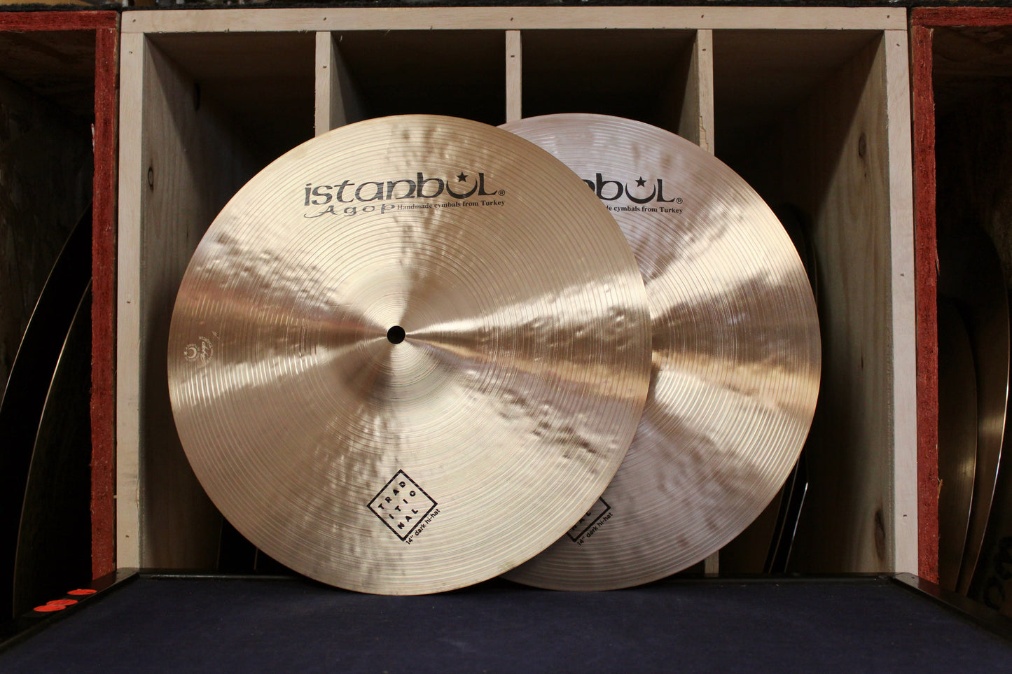 Istanbul Agop 14" Traditional Dark Hi-Hats 916/1105g