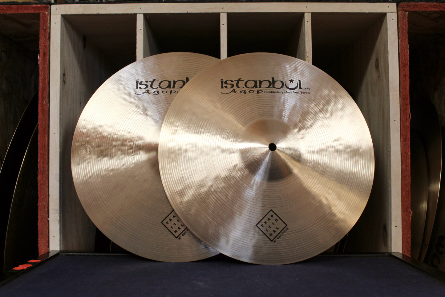 Istanbul Agop 14" Traditional Dark Hi-Hats 916/1105g