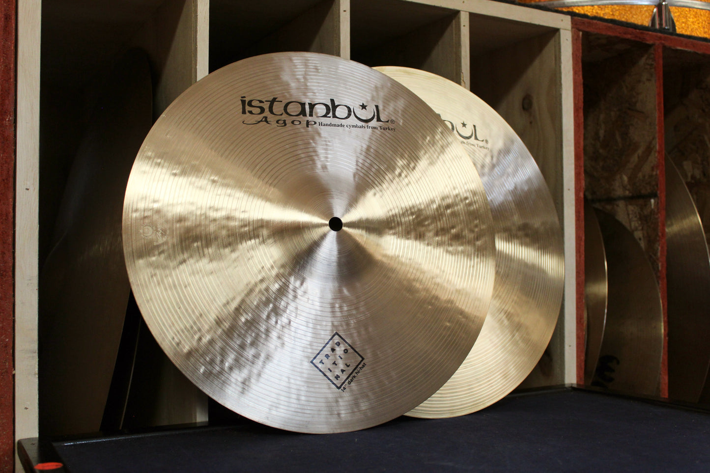 Istanbul Agop 14" Traditional Dark Hi-Hats 916/1105g
