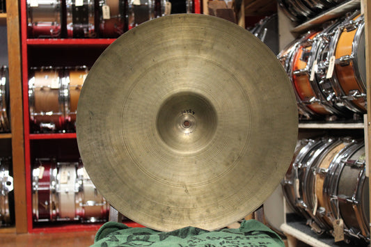 1950s A. Zildjian 18" Block Stamp Ride 1938g