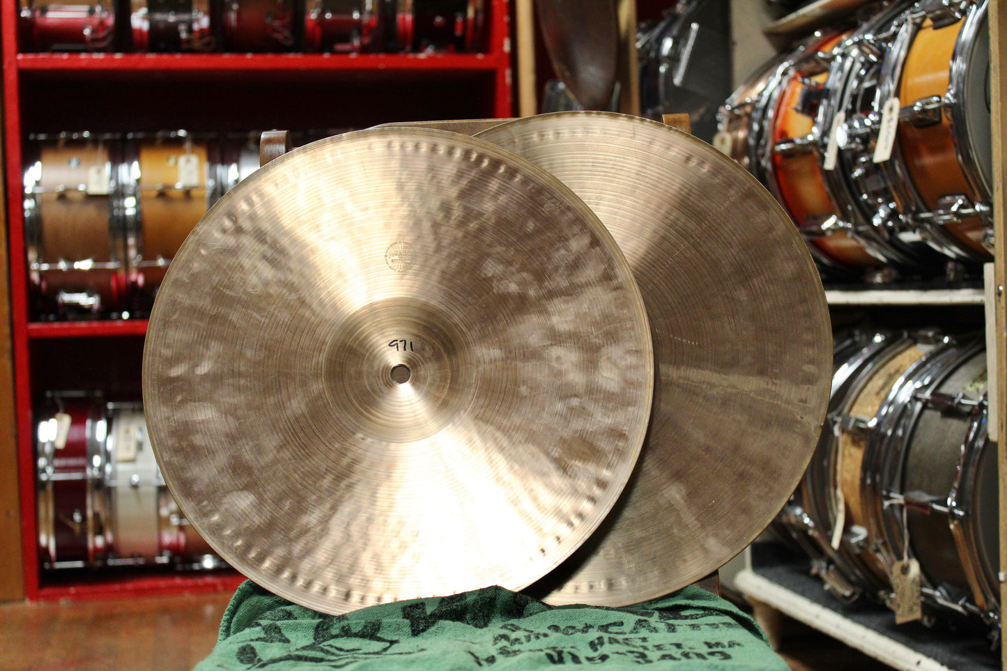 Paiste 14" 2002 Heavy Hi-Hats 971/1039g - Used