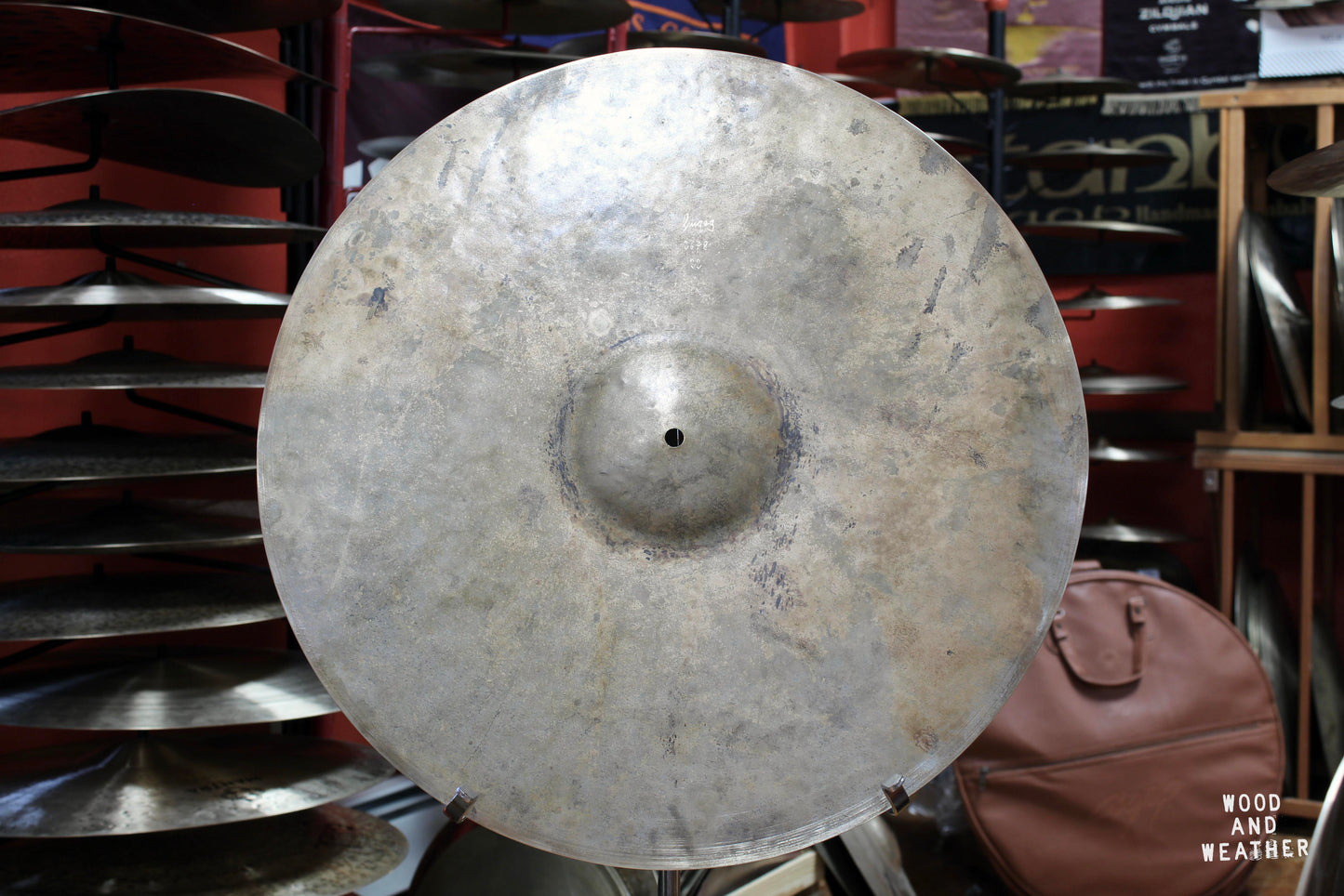 Quiqeg Cymbalsmith 22" Traditional Daddy Ride Cymbal 2678g