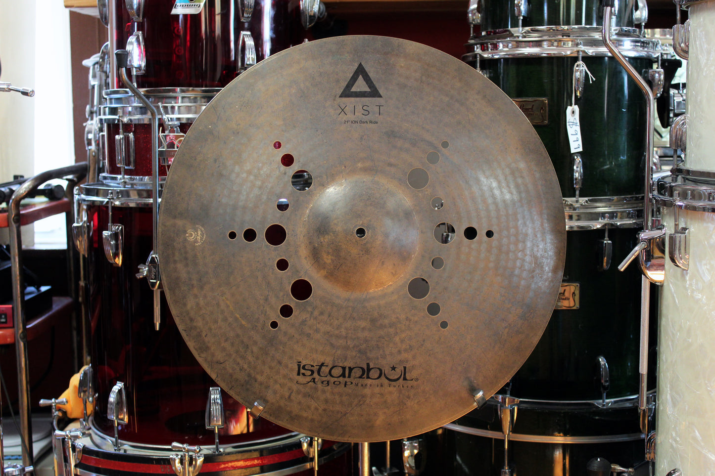Used Istanbul Agop 21" Xist ION Dry Dark Ride 2356g