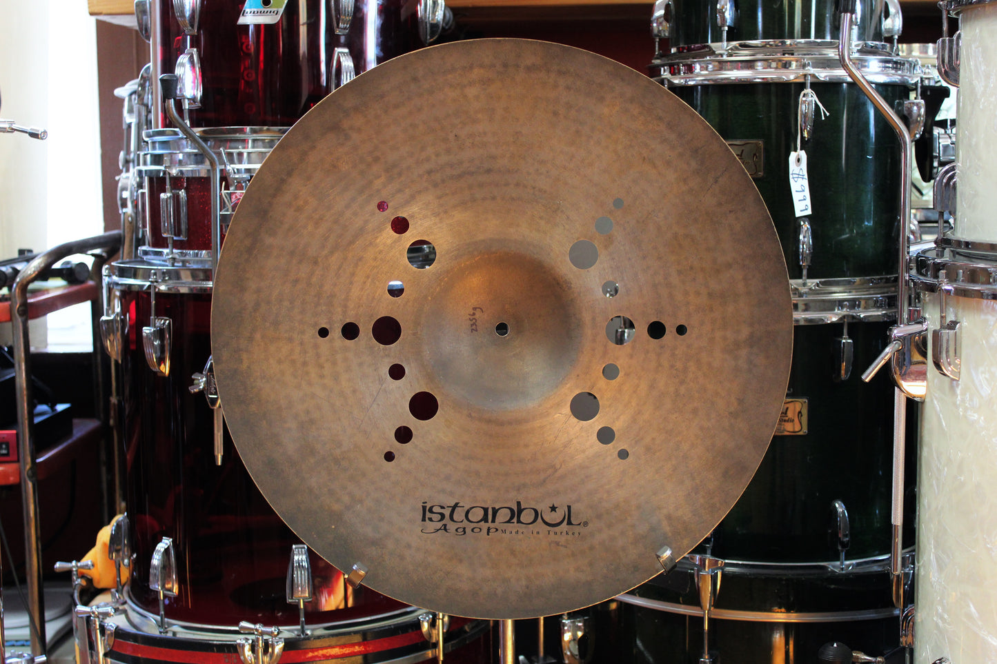 Used Istanbul Agop 21" Xist ION Dry Dark Ride 2356g