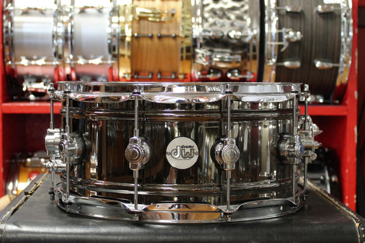 Used DW Design Series 6.5x14 Black Nickel Snare Drum