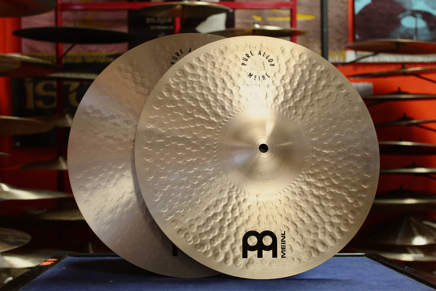 Meinl 15" Pure Alloy Hi-Hats 1087/1291g
