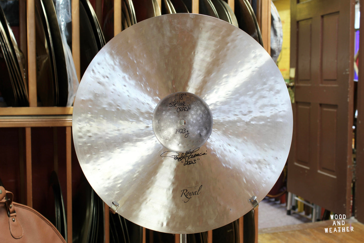 Royal Cymbals 18" Stellar Crash Cymbal 1423g