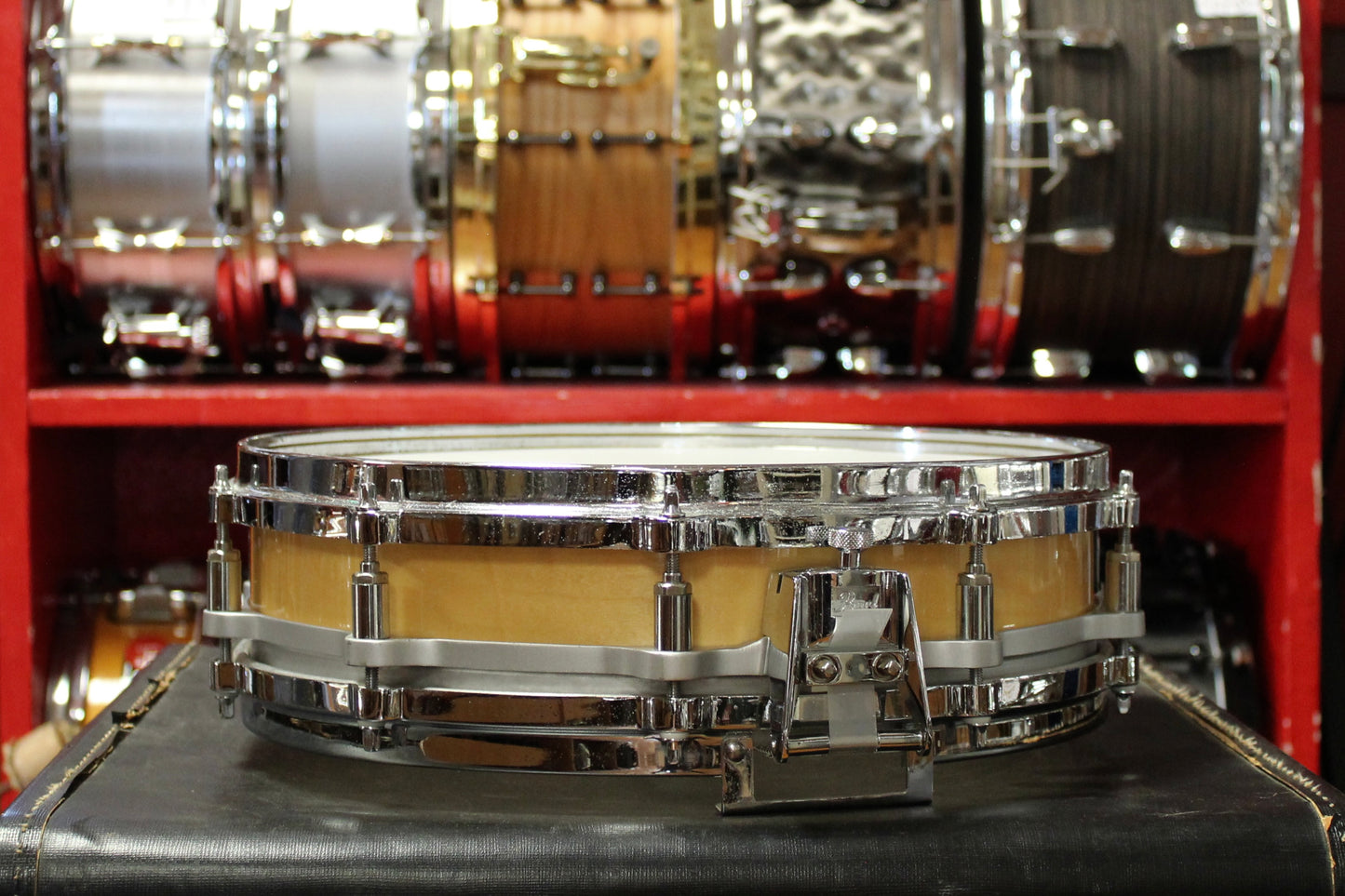 Used Pearl 3x14 Free Floating Maple Snare Drum