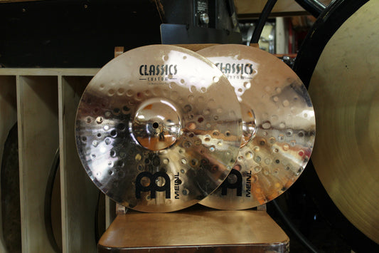 Used Meinl 14" Classics Custom Medium Hi-Hats 1003/1301g