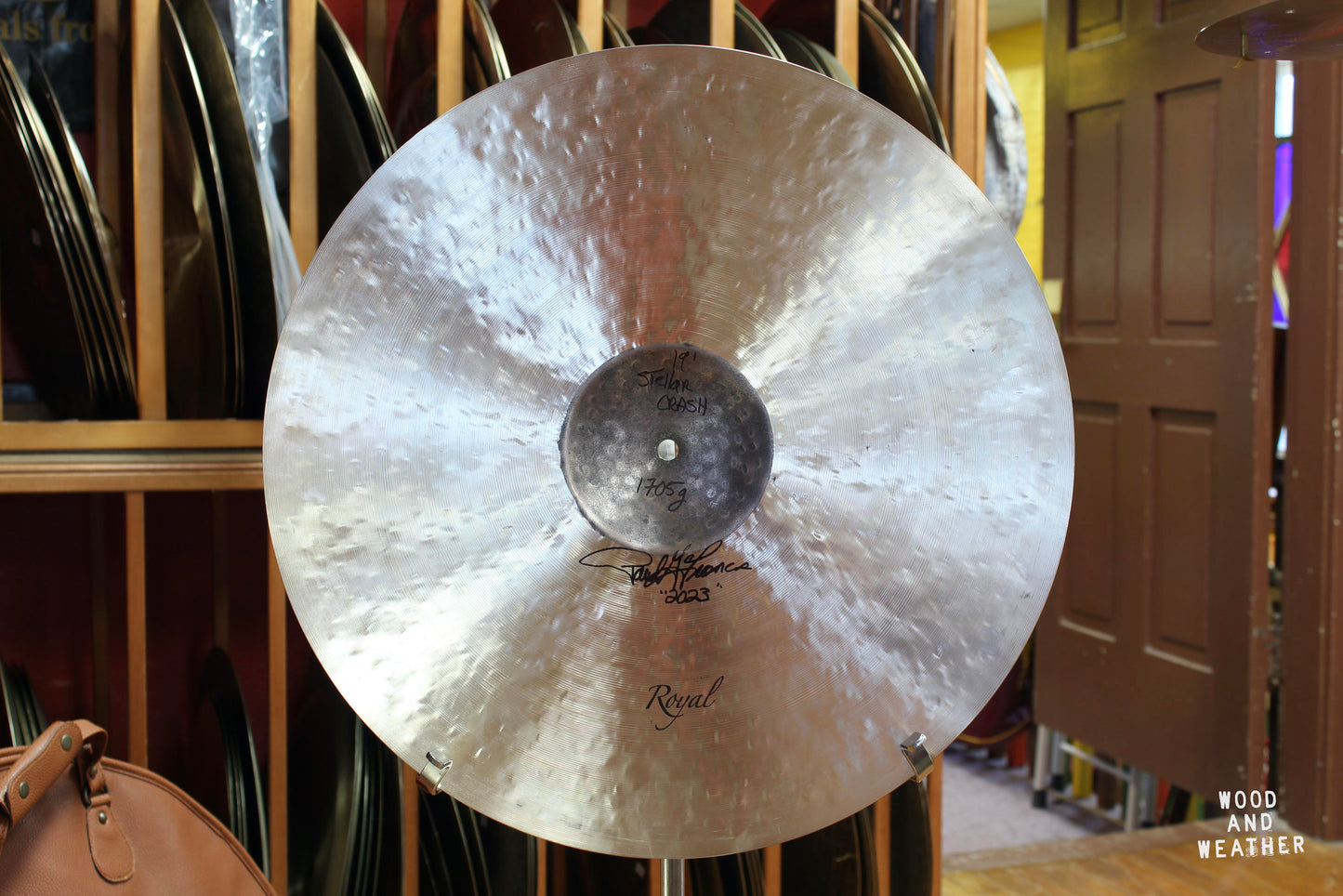 Royal Cymbals 19" Stellar Crash Cymbal 1705g